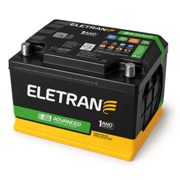 Bateria Automotiva Eletran Advanced 60Ah 12V 450CCA Selada Polo Positivo Direito para Carro