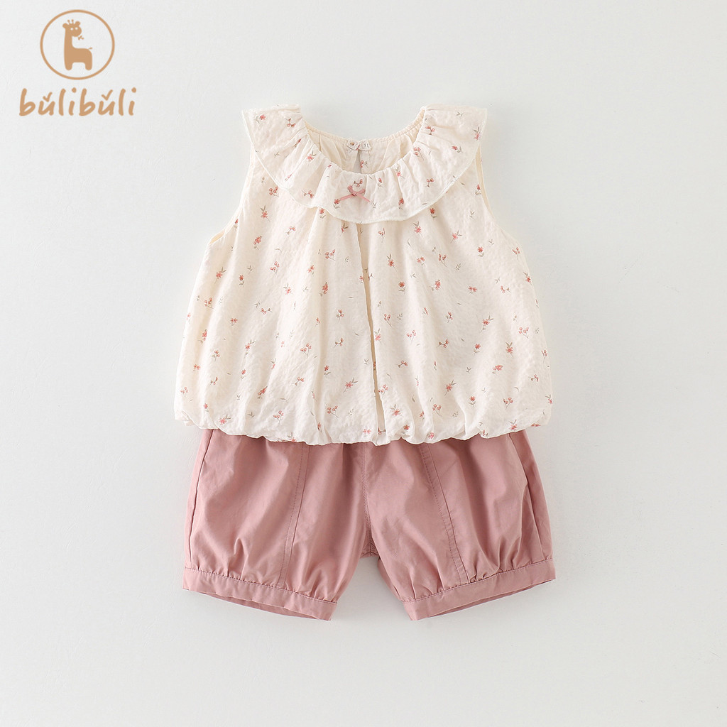 Meninas terno roupas de verão 2026 novo estilo bebê menina moda topo Casual Shorts roupas de verão terno de du