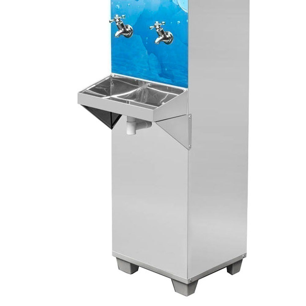Bebedouro purificador industrial coluna 25L inox B25 Frisbel — imagem 2 de 2