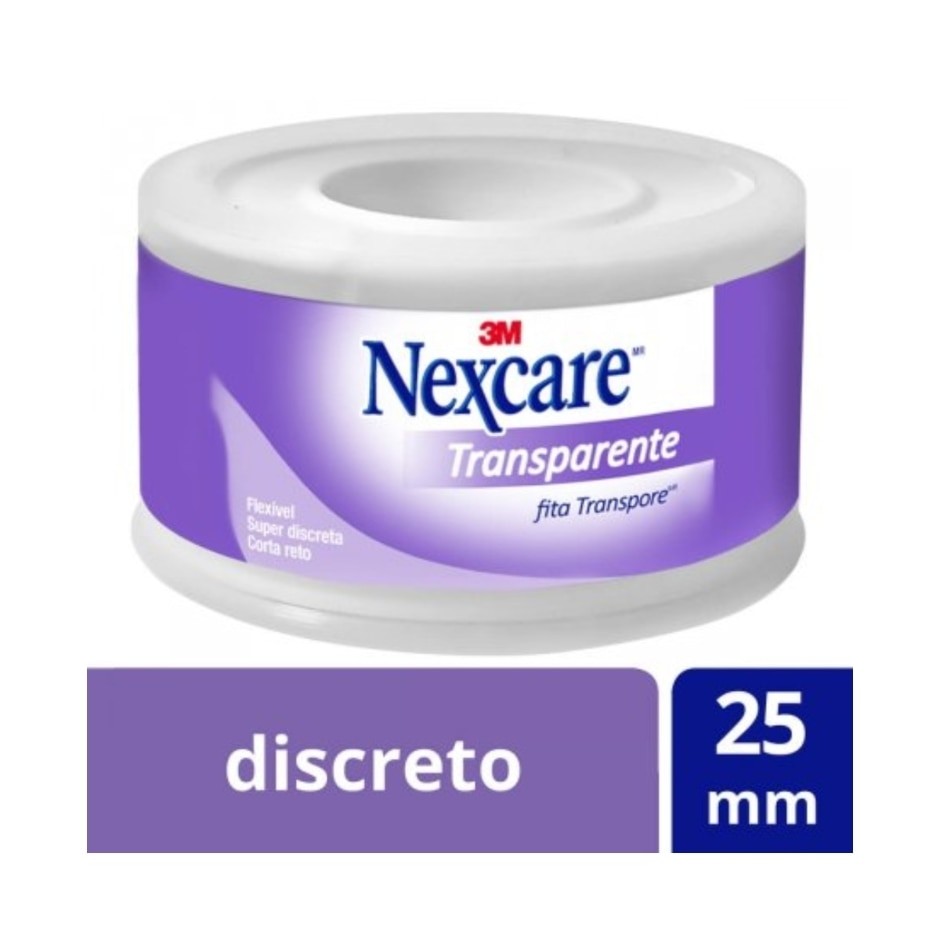 Fita Transparente Nexcare Transparente 25mm x 4,5m