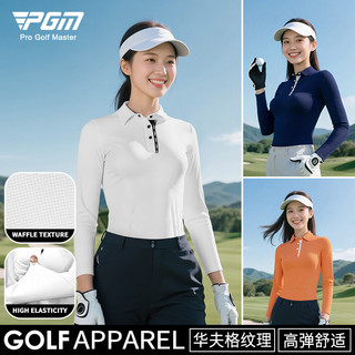PGM2026 novo estilo de golfe feminino topo verão manga comprida camiseta roupas senhoras calças polo roupas terno