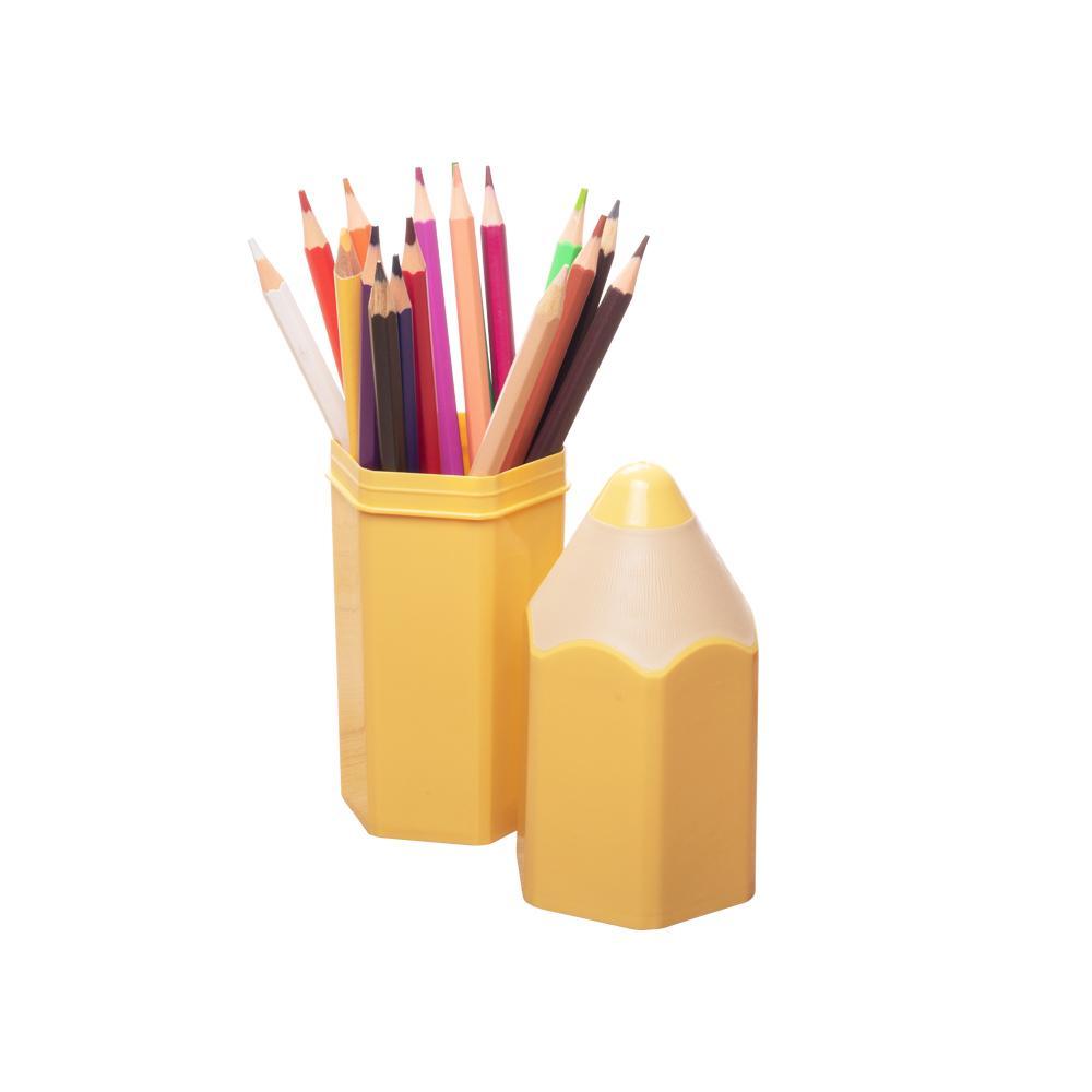 Organizador Lápis 3D Lúdico Mesa Porta Objetos Plasútil