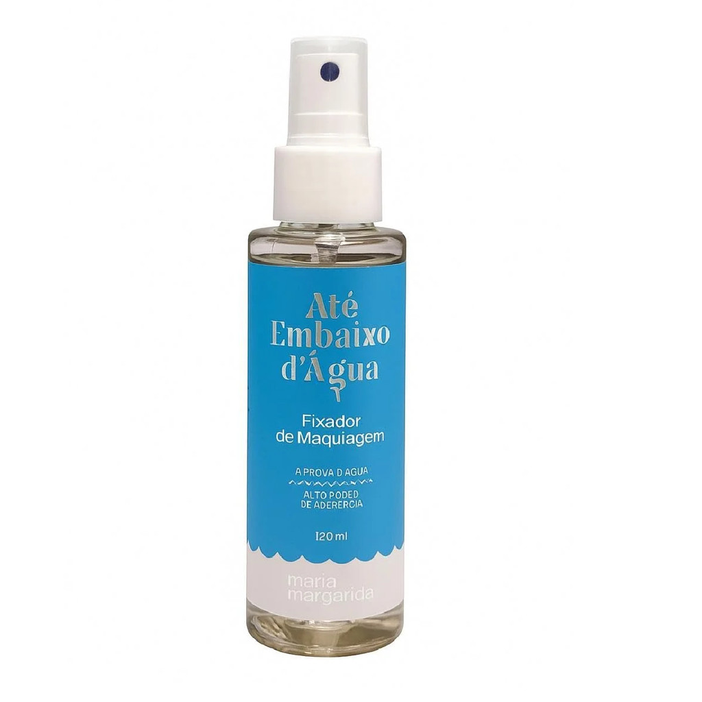 Bruma Fixador de maquiagem Até embaixo DÁgua Maria Margarida 120 ml