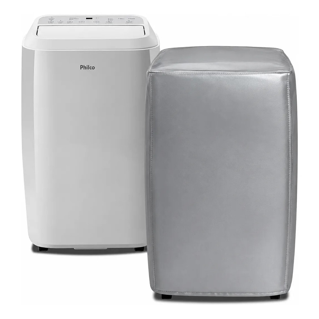 Capa De Proteção Ar Condicionado Portátil Philco 12000 Btus Cinza