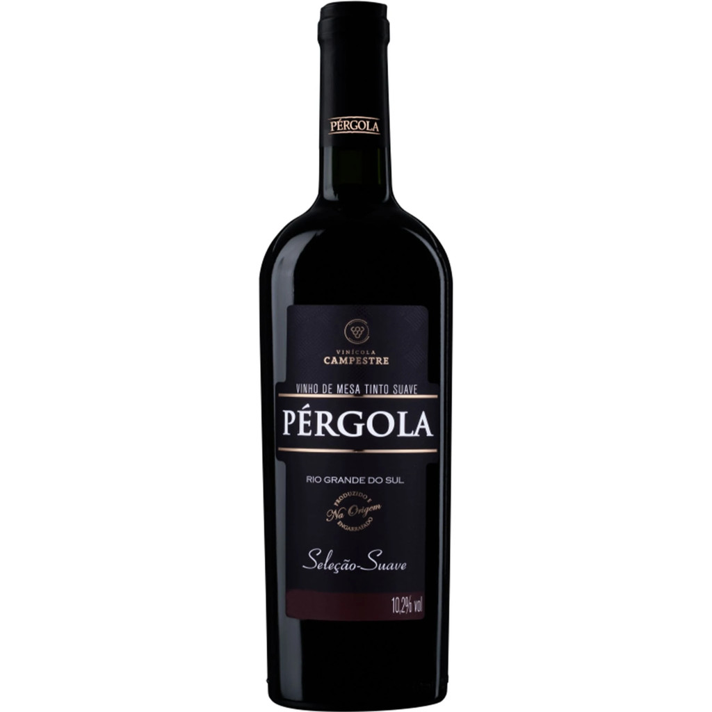 Vinho Tinto Suave Seleção Pérgola 1 Litro