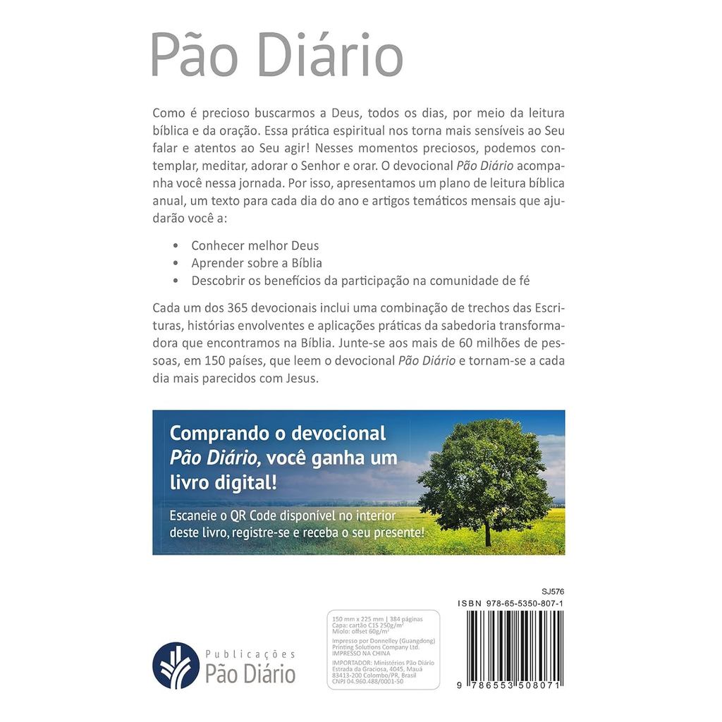 KIT Com 5 Devocionais Pão Diário | Vol.30 | Flores · foto 2