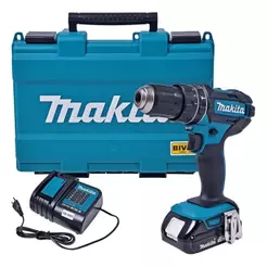 Parafusadeira Furadeira Impacto Makita DHP482 18V 1 Bateria