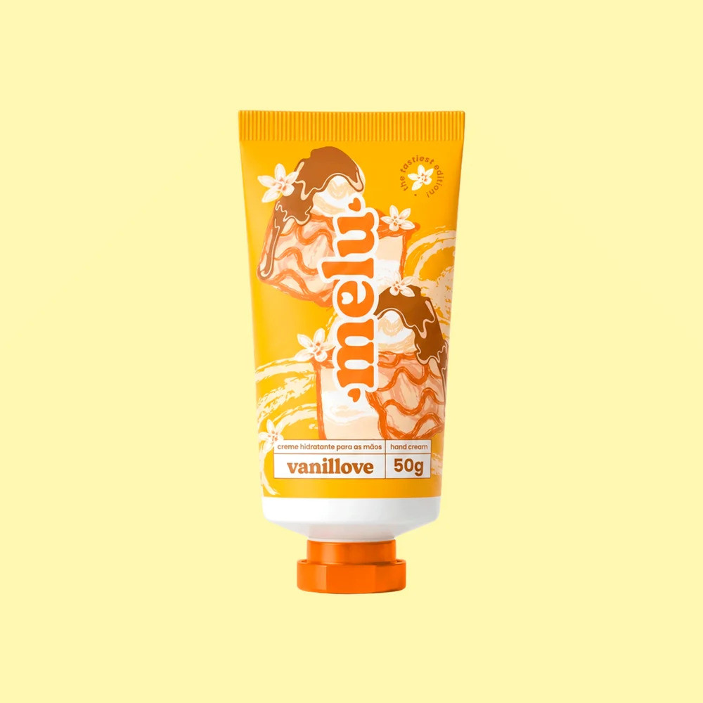 CREME HIDRATANTE PARA AS MÃOS VANILLOVE MELU