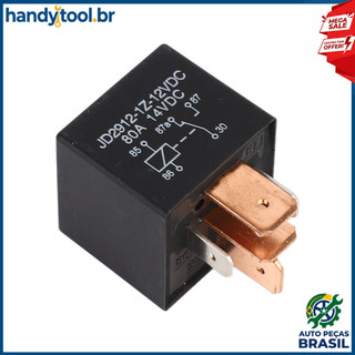 Relé de 5 pinos para carro 80A de alta capacidade Xtahdge - Acionamento/freio de serviço pesado para todas as