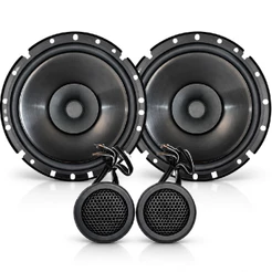 Kit Duas vias Falante Bomber Bbr 6 Polegadas + Mini Tweeter