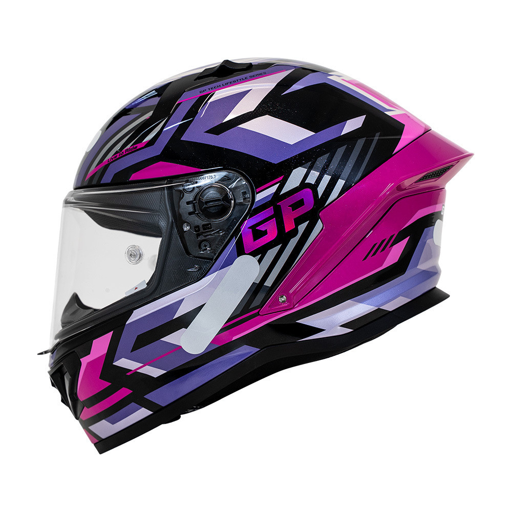CAPACETE FEMININO GP TECH PILOT SHARD ESPORTIVO