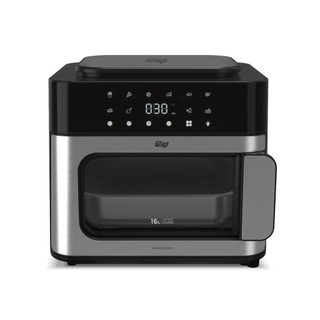 Fritadeira Elétrica Air Fryer WAP Multi-Comb 16L WAFC16 Painel Digital Touch 1800W Preta - 127v
