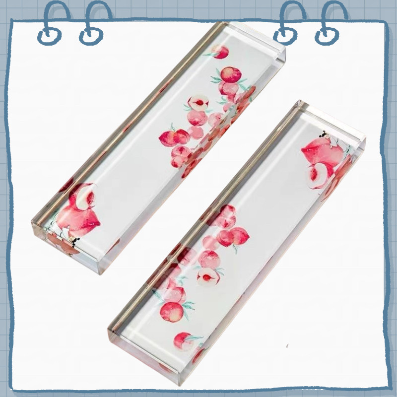 Cristal criativo peso de papel imprensa livro ferramenta útil artefato peso de papel pedra imprensa papel caligrafia dec