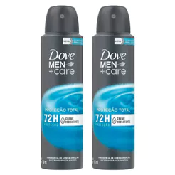 Kit 2 Desodorante Dove Men+Care Proteção Total 150ml Cada
