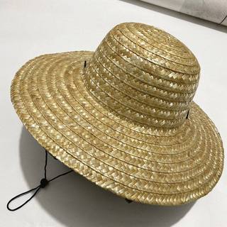 Chapéu de palha de trigo feito à mão masculino chapéu de pesca ao ar livre Pastoral protetor solar chapéu de sol feminin