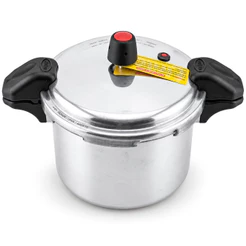 Panela de Pressão Fechamento Externo 4,5Lts Polida Com Alças 80KPa Eirilar *PROMOÇÃO*