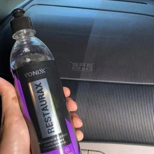 Revitalizador Plásticos Vonixx Restaurax 500ml + Aplicador — imagem 2 de 2