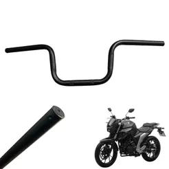 Guidão Para Moto Yamaha Fazer 150 Ybr Factor Preto Todas C/Peso