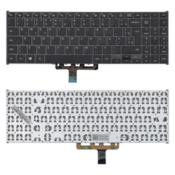 Teclado para Notebook Samsung Book NP550XCJ-XS2BR ABNT2 Preto
