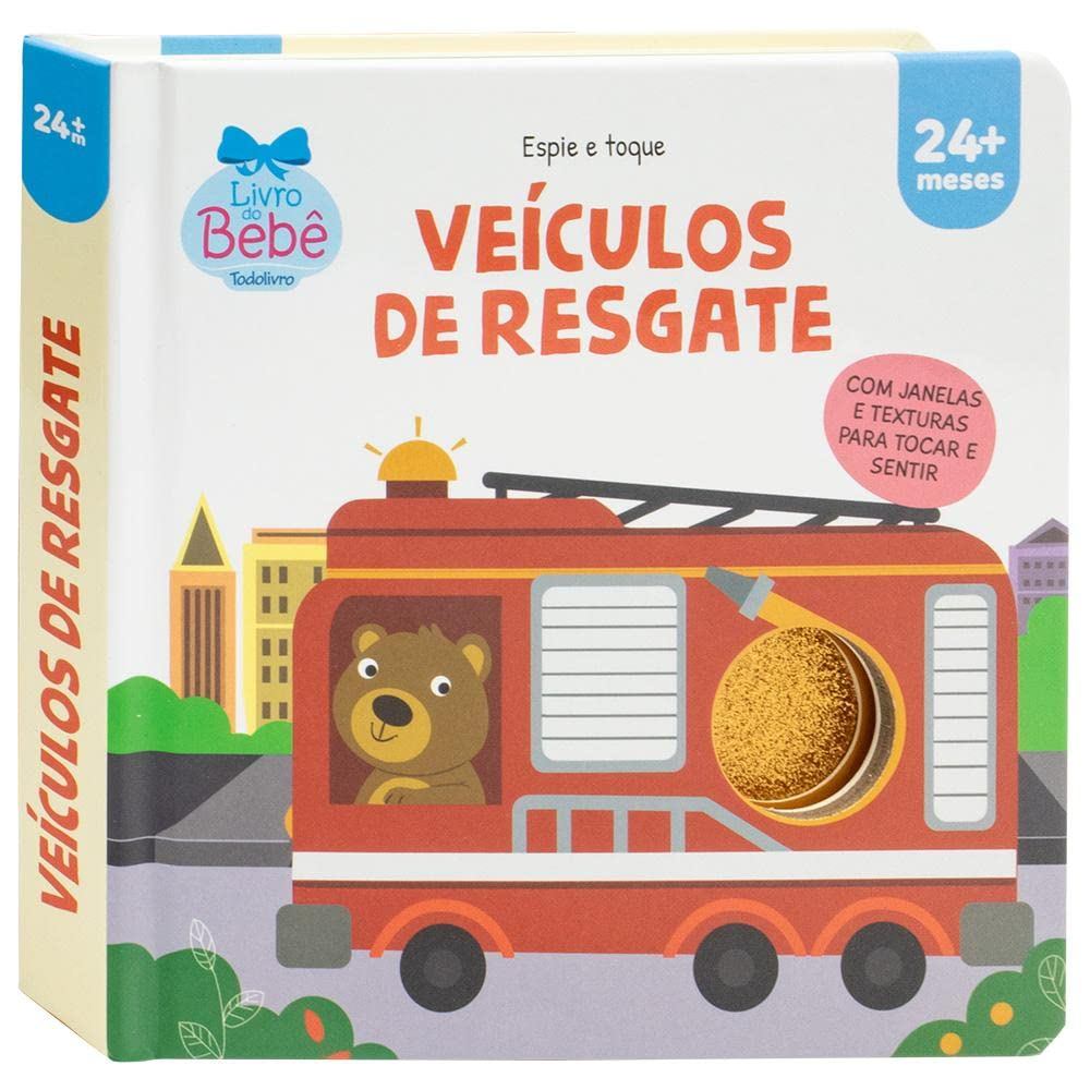 Livro Espie e Toque: Veículos de Resgate - Todolivro