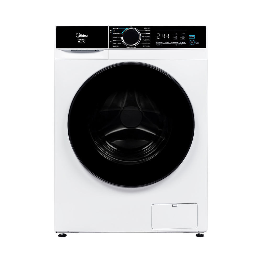 Lava e Seca 11kg Branca Inverter Ciclo Pet Midea