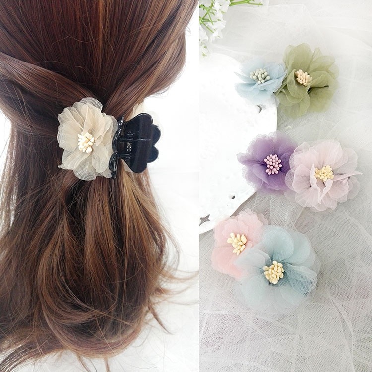 Coreano jóias grampo de cabelo grampo de cabelo flor cabeça flor adulto senhora grampo de cabelo grampo de cabelo femini