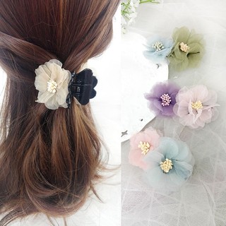 Coreano jóias grampo de cabelo grampo de cabelo flor cabeça flor adulto senhora grampo de cabelo grampo de cabelo femini