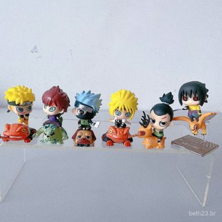 6 peças, 5 cm, figuras de ação do anime Naruto: Uchiha Itachi, Sasuke, Pain, Kakashi, coleção Shippuden, modelos de brin