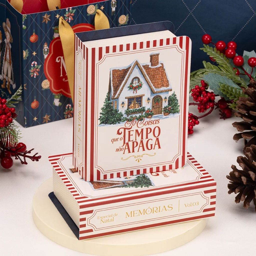 5 CAIXA LIVRO PARA 6 DOCES MEMÓRIAS 6164 (JANGO NATAL 2026) — imagem 2 de 2