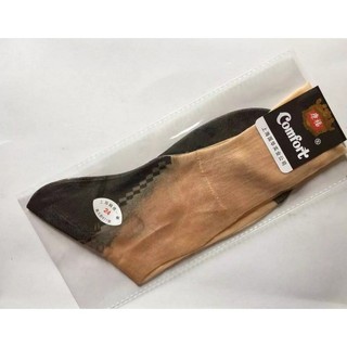 Genuíno Shanghai senhoras meias de náilon de meia-idade idosos antiquado meias de boca solta verão feminino meias curtas