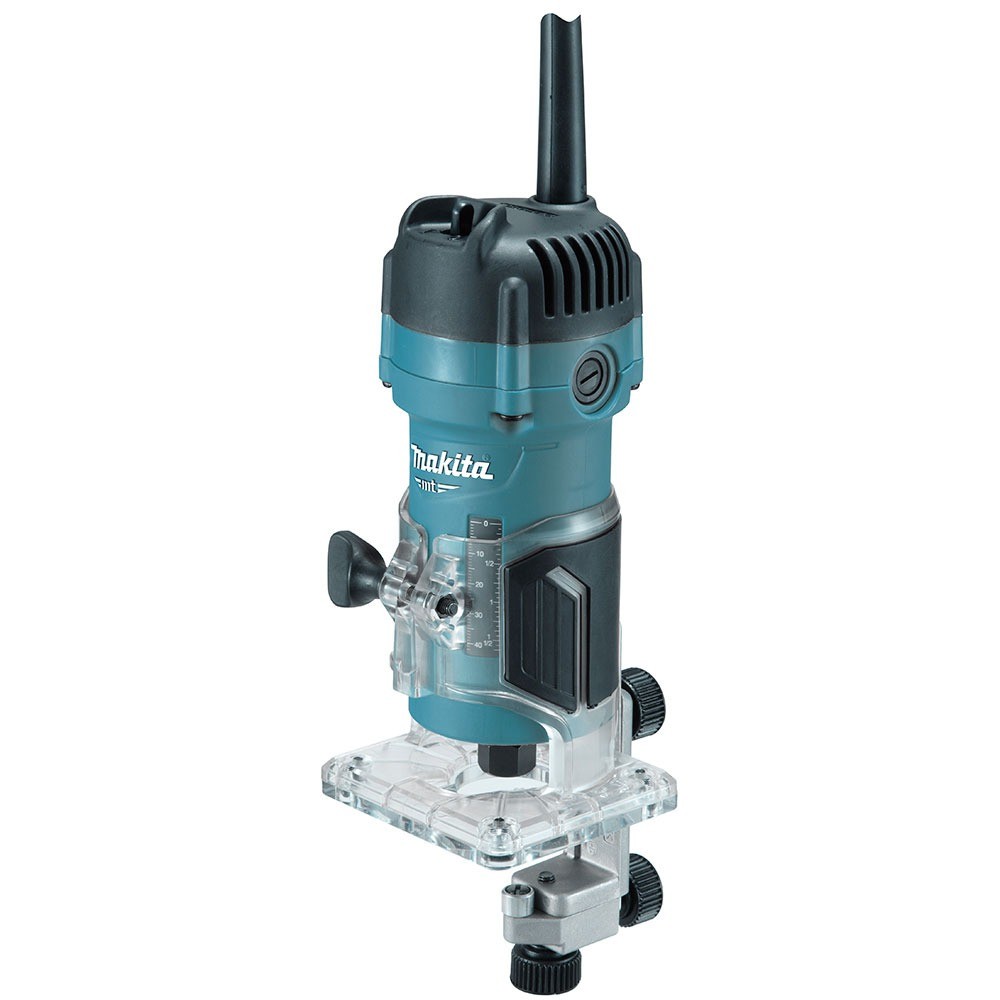 Tupia manual 530W com pinça de 6 mm M3700B - Makita