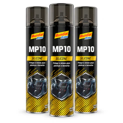 Kit 3 Silicone MP10 Tutti Frutti 300mL Mundial Prime