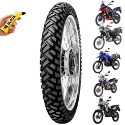 Pneu 90/90-21 Dianteiro METZELER Enduro Sahara 3 XT660 XT600 Falcon Nx400 Tornado Xre300 Ténéré Lander Xtz 125 + BRINDE