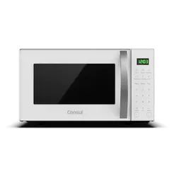 Micro-ondas 23 Litros com Função Marmita Branco Consul - CMS23AB