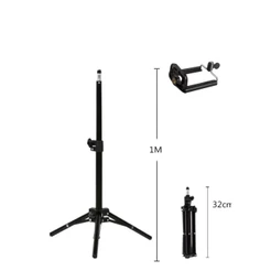 Tripé Profissional 1m + Suporte Para Celular Câmera + Ballhead