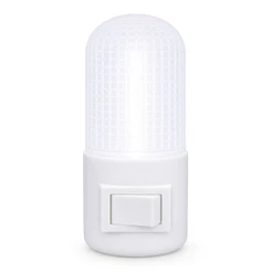 Luminária com 1 ou 2 unidades Abajur de Parede Luminária de Tomada Sem Fio Quarto Escritório Luz Suave LED Lâmpada Berço