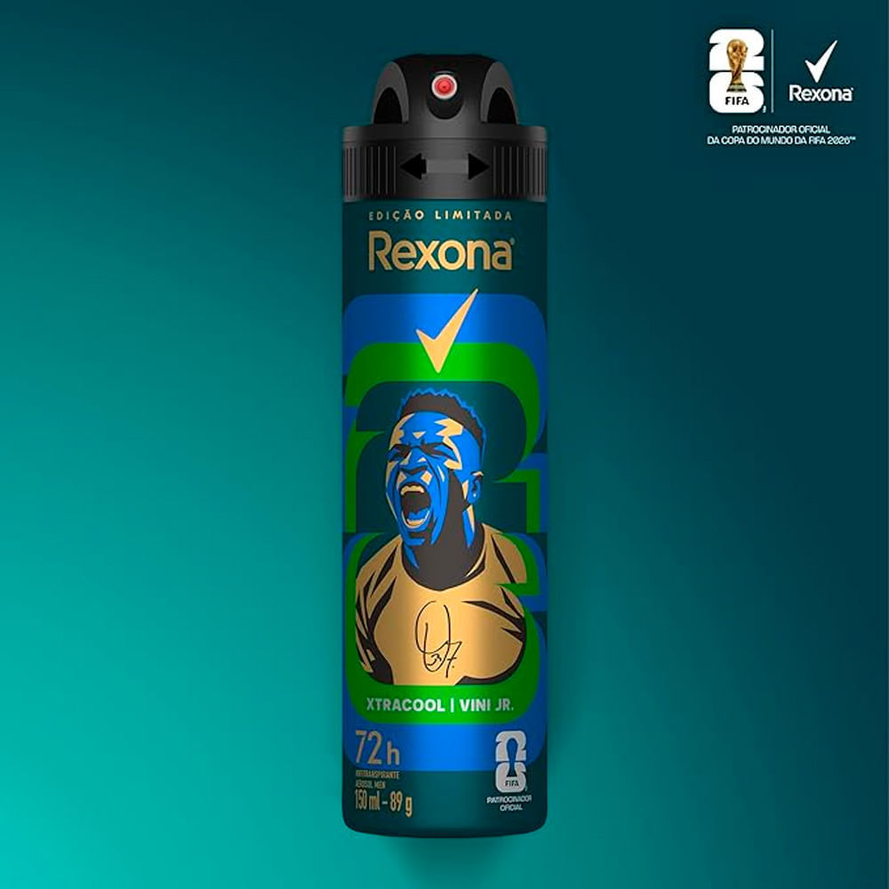 Kit Desodorante Aerosol Rexona Xtracool 150ml - 6 Unidades — imagem 2 de 2