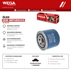 Filtro De Oleo HYUNDAI WEGA JFO0H01