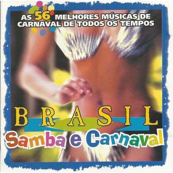 CD Banda Folia Brasileira Brasil - Samba E Carnaval (As 56 Melhores Músicas De Carnaval De Todos Os Tempos)