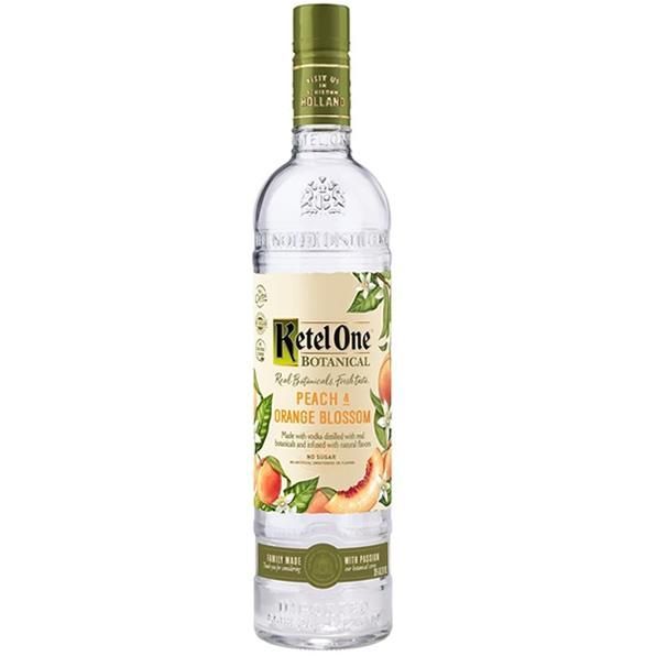 VODKA KETEL ONE BOTANICAL PEACH & ORANGE 750ML em Oferta na Shopee