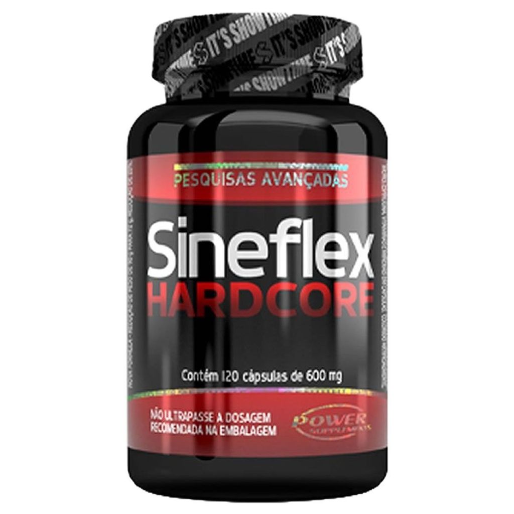 Sineflex Hardcore 120 Cápsulas - Power Supplements em Oferta na Shopee