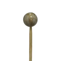 Palito Para Aromatizador - Bola Dourado e Branco Mesclado - 25cm - 1 unidade - Rizzo