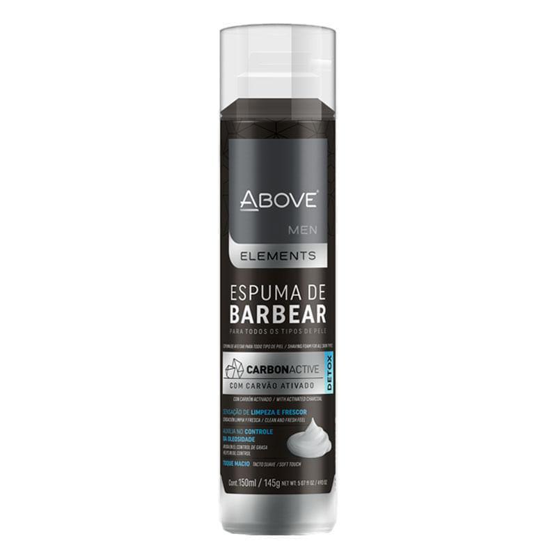 Espuma de Barbear Above Men Elements 150ml em Oferta na Shopee