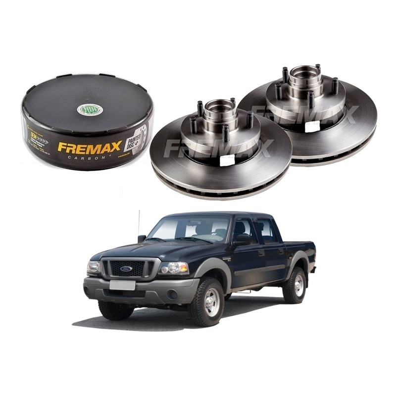 Disco Freio Dianteiro Ranger 4x2 2.3 2006 A 2009 em Oferta na Shopee
