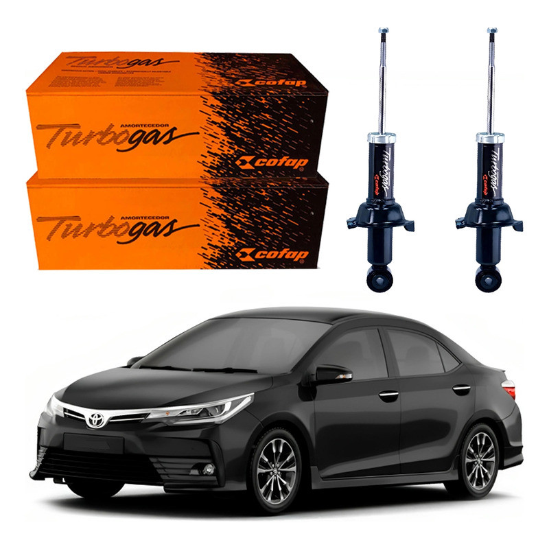 Par Amortecedor Traseiro Corolla 1.8 2.0 2017 A 2019