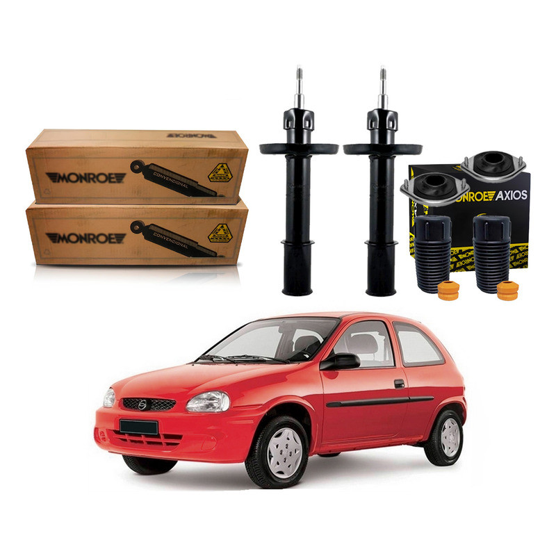 Kit Amortecedor Dianteiro Corsa Wind 1.0 1997 A 2005