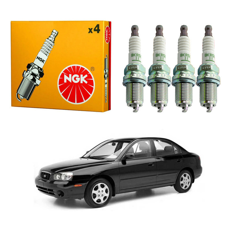 Jogo Vela Ngk Elantra 1.8 1996 A 2000 em Oferta na Shopee