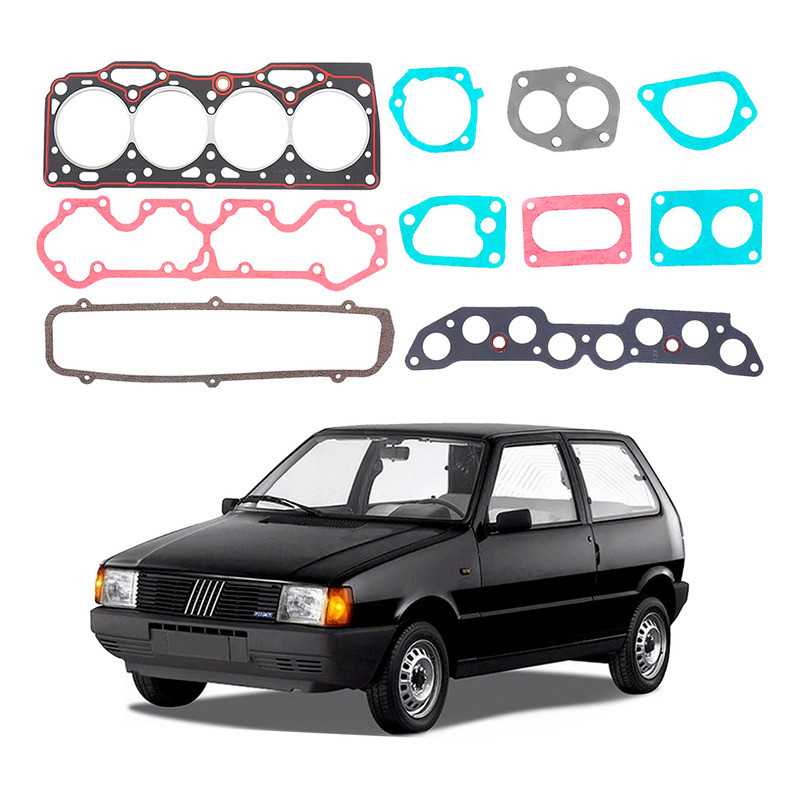 Jogo Junta Cabeçote Fiat Uno 1.6 Argentino 1985 A 1990 em Oferta na Shopee