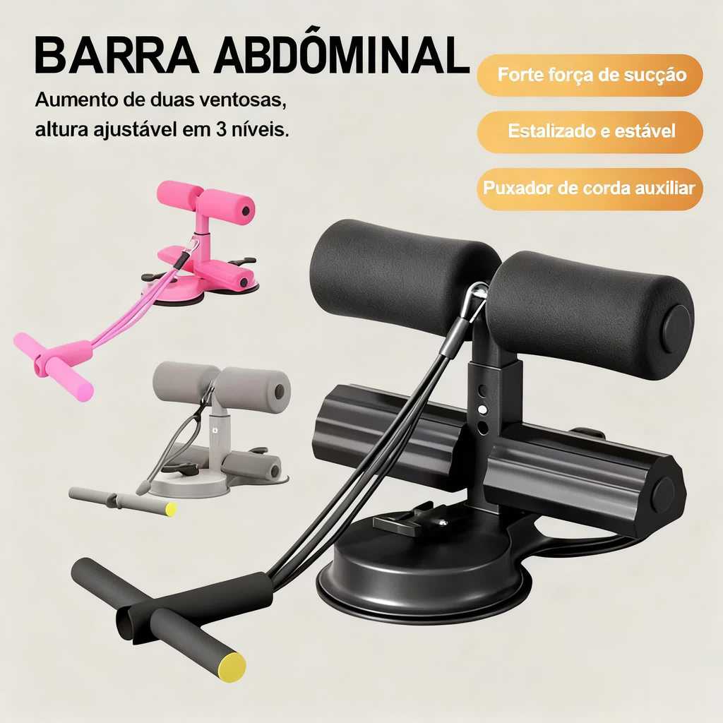 HEROI Equipamento auxiliar de treinamento Fitness Abs, dispositivo fixo de treinamento abdominal em Oferta na Shopee