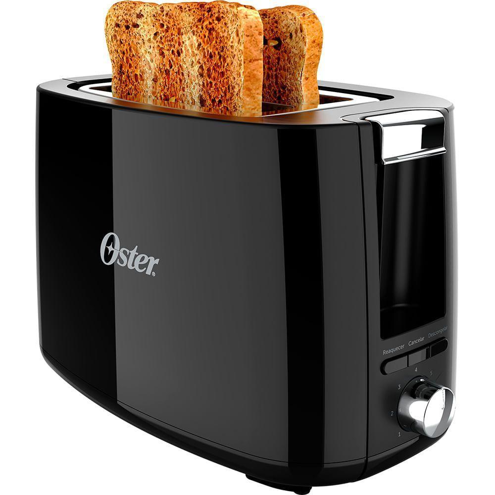 Torradeira Oster Black Simple Life 220V em Oferta na Shopee